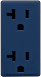 Renu 20 Amp Tamper-Resistant Outlet Color Change Kit, Rich Navy