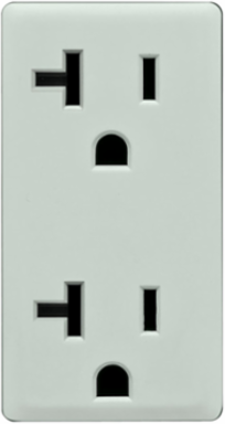 Renu 20 Amp Tamper-Resistant Outlet Color Change Kit, Sea Spray
