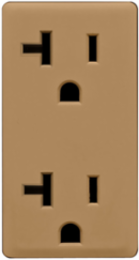 Renu 20 Amp Tamper-Resistant Outlet Color Change Kit, Warm Caramel