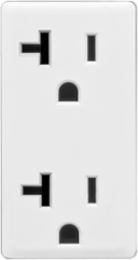 Renu 20 Amp Tamper-Resistant Outlet Color Change Kit, White on White