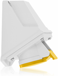 International Pin & Sleeve Outlet 16 Amp, 100/130 VAC, IP44, Yellow