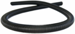 Round Convoluted Tube 25mm Diameter 2 Meter Length Gray