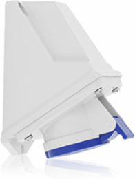 International Pin & Sleeve Outlet, 16 Amp, 200/250 Volt, IP44, Blue