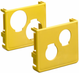 4x4 End Cap with 2 Knockouts (32mm) - RoHS Compliant