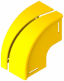 4x4 Vertical Elbow 90 Degree Down Retrofit Yellow