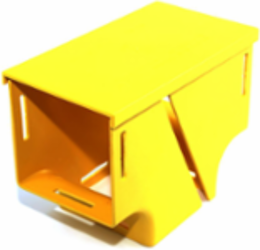 4x4 Vertical Tee Retrofit Yellow, RoHS Compliant, Made in Australia