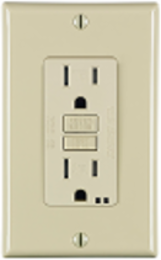 SmartlockPro 15 Amp GFCI Receptacle, Tamper-Resistant, 125 Volt, Slim Profile