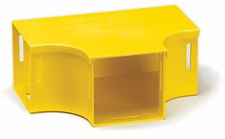 4x8 Horizontal Fiber Tee with Cover, RoHS Compliant, Made in Australia