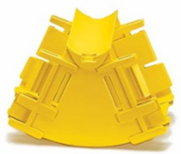 4x8 Vertical Elbow 30 Degree Up with Cover, RoHS Compliant