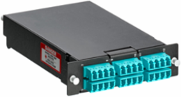 SDX Fusion Splice Module with 24-Fiber OM3 Pigtails and 40mm Sleeves