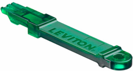 Secure RJ Extraction Tool, Green, Compatible with RJ-45 Ports