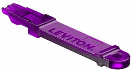Secure RJ Extraction Tool, Purple Transparent Housing for Port Security