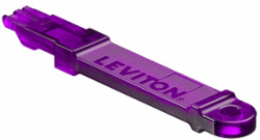 Secure RJ Extraction Tool, Purple Transparent Housing for Port Security