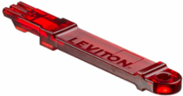 Secure RJ Extraction Tool, Transparent Red, Port Blocking Capability