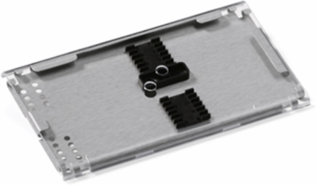 4 Inch x 7 Inch Heat Shrink Splice Tray with Plastic Holders (up to 12 Fibers)