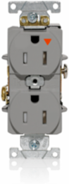 Tamper-Resistant Isolated Ground Duplex Receptacle 15 Amp 125 Volt