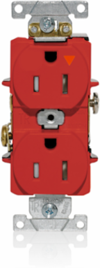 Tamper-Resistant Isolated Ground Duplex Receptacle 15 Amp 125 Volt