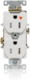 Tamper-Resistant Isolated Ground Duplex Receptacle 15 Amp 125 Volt