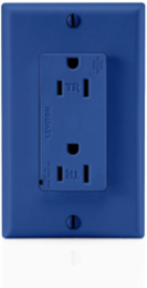 Decora Plus 15 Amp 125 Volt Surge Protective Duplex Receptacle Outlet, Tamper-Resistant