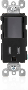 15 Amp Decora Tamper-Resistant Switch & Outlet 120 Volt, NEMA 5-15R