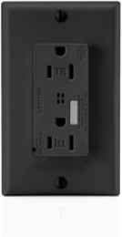 15 Amp 125 Volt Surge Protective Duplex Receptacle Outlet, Commercial Grade, Tamper-Resistant
