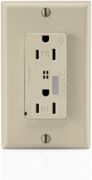 15 Amp Decora Plus Surge Protective Duplex Receptacle Outlet, Commercial Grade, Ivory