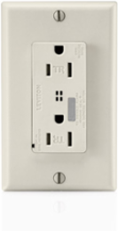 15 Amp Decora Plus Surge Protective Duplex Receptacle Outlet, 125 Volt, Commercial Grade