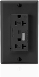 Decora Plus 20 Amp Surge Protective Duplex Receptacle Outlet, NEMA 5-20R, Tamper-Resistant