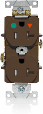 20 Amp Heavy-Duty Hospital Grade Tamper-Resistant Duplex Receptacle 125 Volt