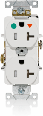 Tamper-Resistant Isolated Ground Duplex Receptacle, 20 Amp, 125 Volt, NEMA 5-20R