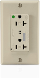 Decora Plus 20 Amp Surge Protective Duplex Receptacle Outlet, 125 Volt, Heavy-Duty Hospital Grade