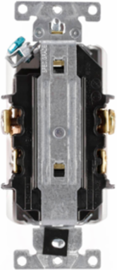 Controlled Tamper-Resistant Duplex Receptacle, 15 Amp, 125 Volt, Heavy-Duty