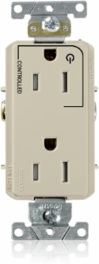 Controlled Tamper-Resistant Duplex Receptacle, 15 Amp, 125 Volt, Heavy-Duty