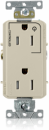Controlled Tamper-Resistant Duplex Receptacle, 15 Amp, 125 Volt, Heavy-Duty