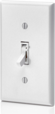 Toggle Slide Fan Speed Control Switch, 1.5A, 3-Speed, White