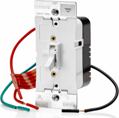 Toggle Slide Fan Speed Control Switch, 1.5A, 3-Speed, White