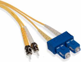 Economy Fiber Patch Cord 9/125 um Single-Mode OS2 SC-ST 2 Meter