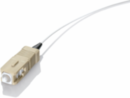 Economy Fiber Pigtail 3 Meter Single-Mode OS2 SC Connector