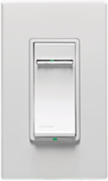Vizia + 600W 120VAC Incandescent Dimmer, LED Locator, Multi-Color Faces