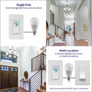 Indoor Decora 24-Hour Programmable Timer 120VAC 15A Resistive/Inductive