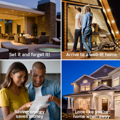 Indoor Decora 24-Hour Programmable Timer 120VAC 15A Resistive/Inductive