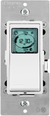 Indoor Decora 24-Hour Programmable Timer 120VAC 15A Resistive/Inductive