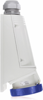 International Pin & Sleeve Outlet 125 Amp 200/250 Volt IP66/IP67 Blue