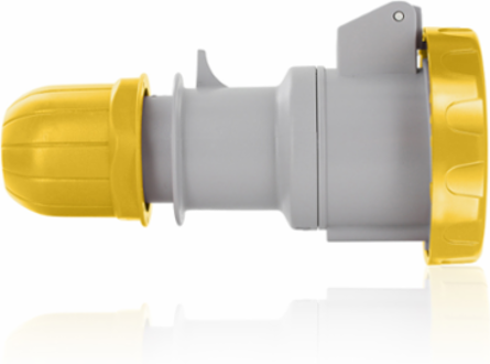 16 Amp International Configuration Panel Mounting Inlet, IP66/67, 100-130 Volt