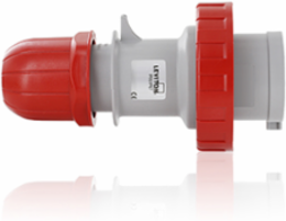 International Pin & Sleeve Plug 32 Amp 380-415 Volt IP66 Red