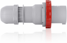 International Pin & Sleeve Plug, 63 Amp, 346-415 Volt, IP66, Red