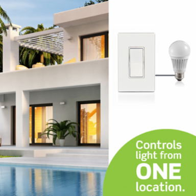 Decora Weather-Resistant Single-Pole Switch 15 Amp 120/277 Volt, Gray