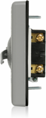 Weatherproof Cover 1-Gang with Metallic Enclosure and 20 A Switch