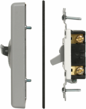 Weatherproof Cover 1-Gang with Metallic Enclosure and 20 A Switch