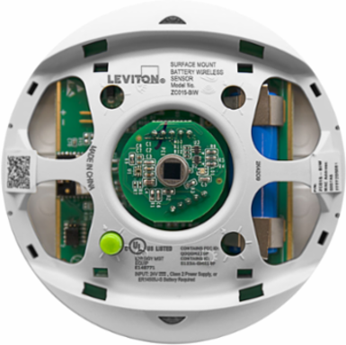 Wireless Occupancy Sensor & Photocell, 1,500 sq ft Coverage, PIR Detection